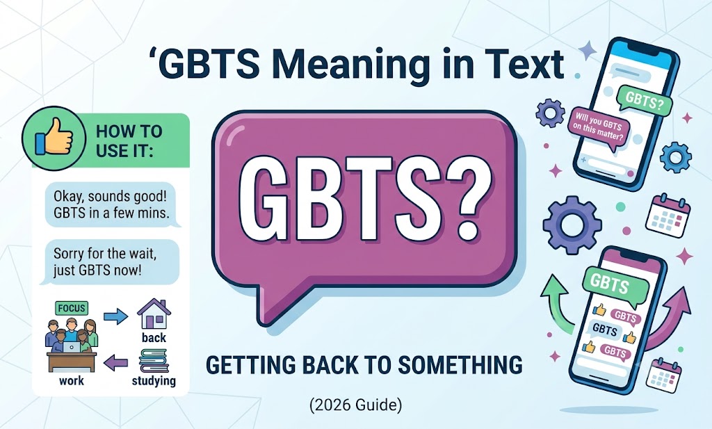 GBTS Meaning in Text — What Does GBTS Mean & How to Use It in 2026? gbts meaning in text