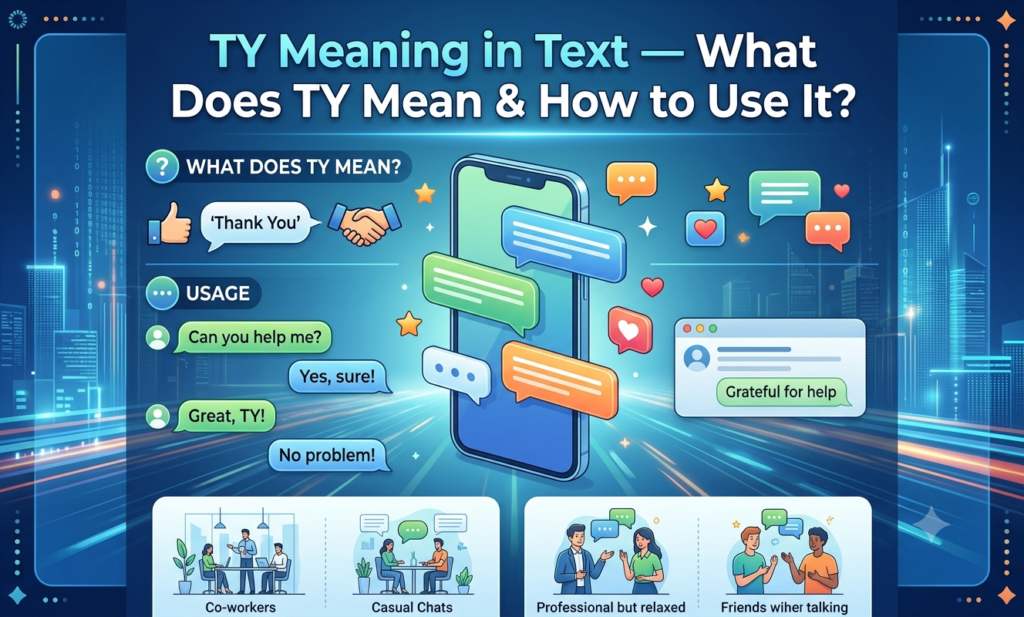 ty meaning in text