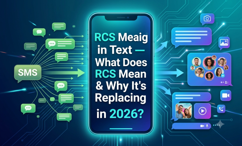 RCS Meaning in Text — What Does RCS Mean & Why It’s Replacing SMS in 2026? rcs meaning in text