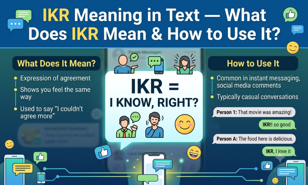 IKR Meaning in Text — What Does IKR Mean & How to Use It? ikr meaning in text