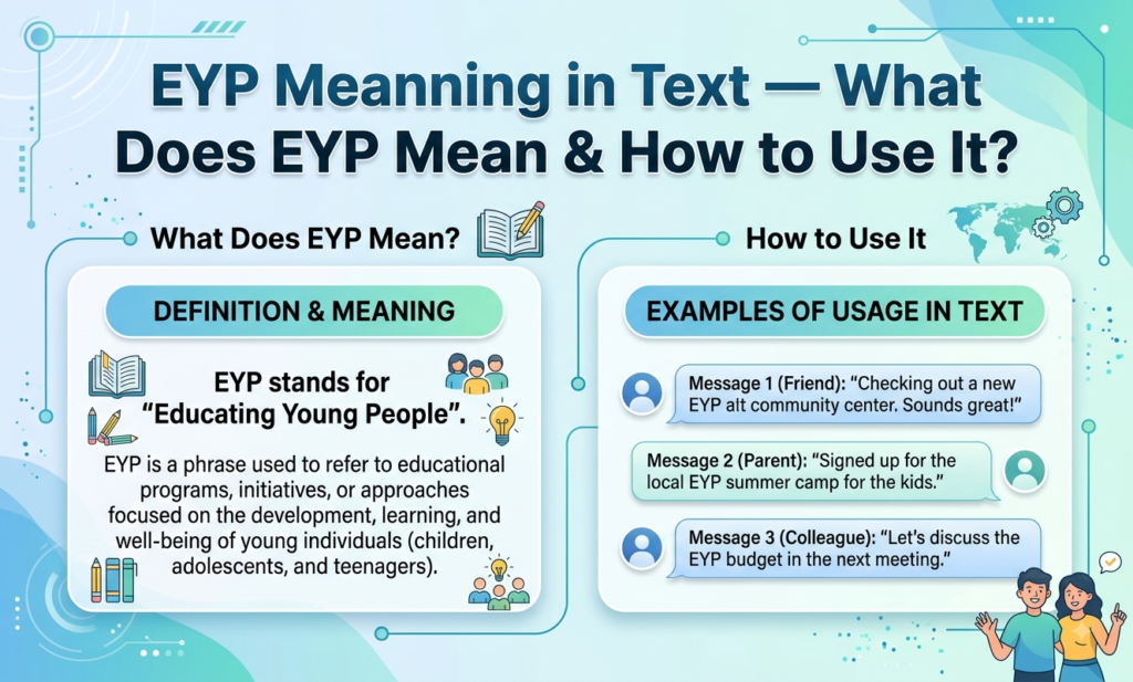 eyp meaning in text