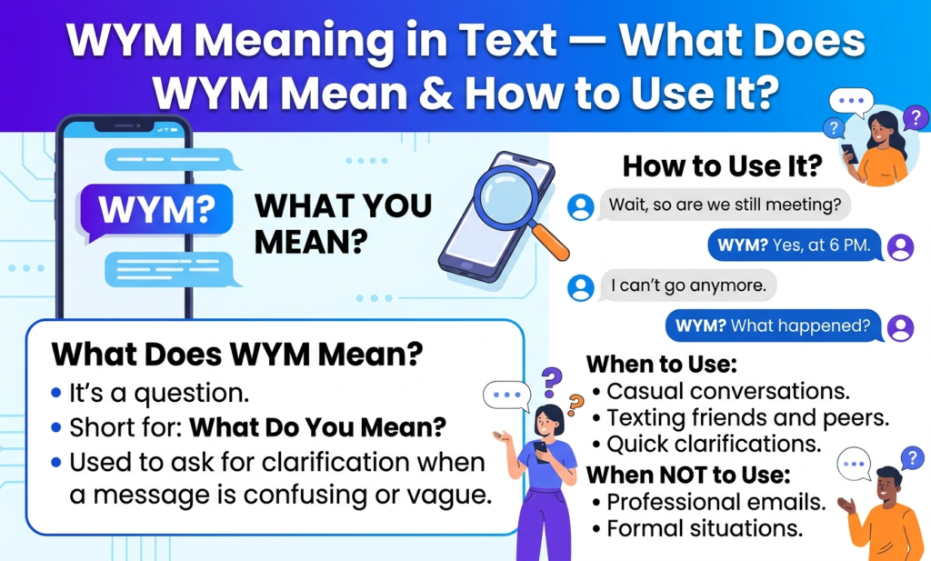 wym meaning in text