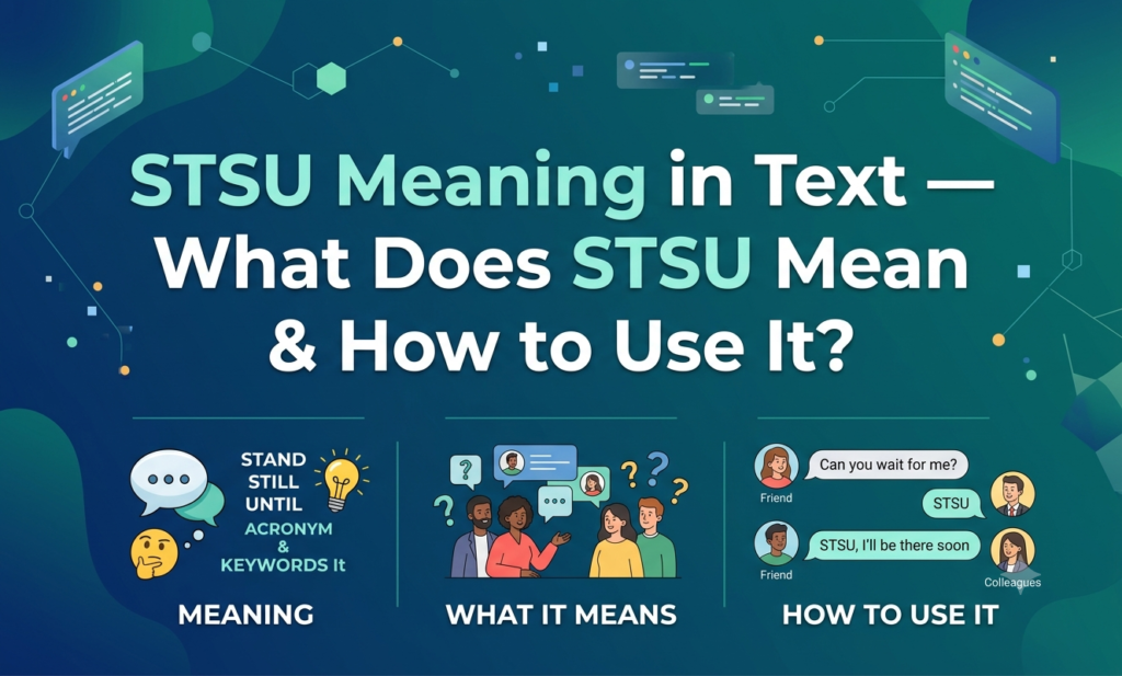 STSU Meaning in Text — What Does STSU Mean & How to Use It? stsu meaning in text
