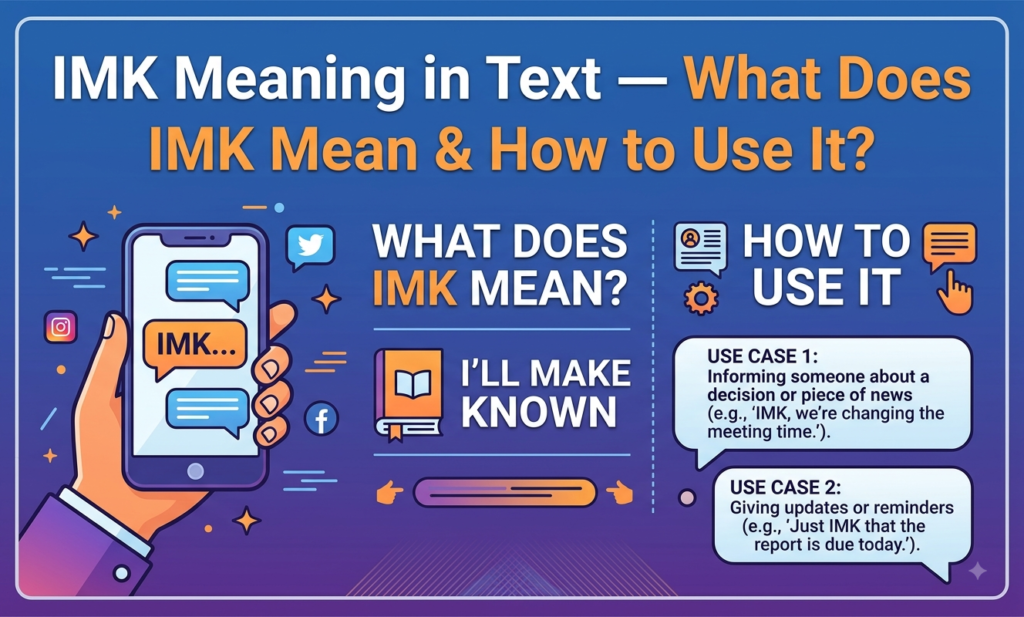imk meaning in text
