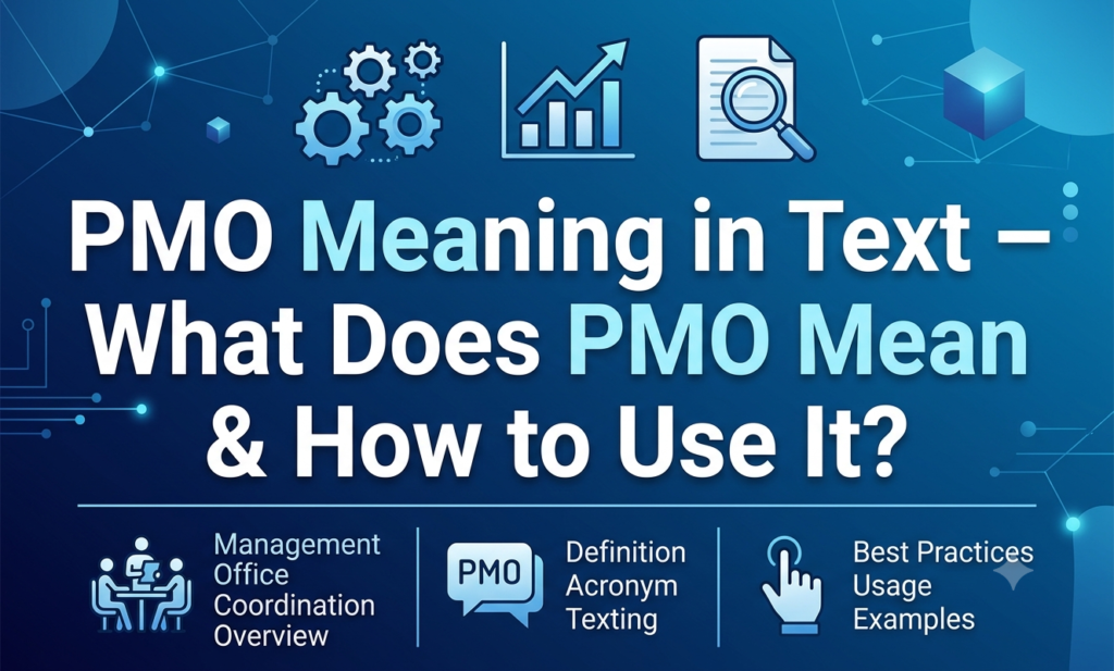 pmo meaning in text