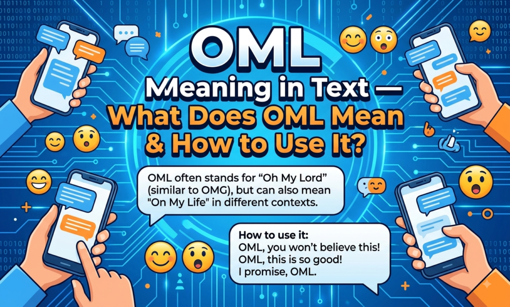 OML Meaning in Text — What Does OML Mean & How to Use It? oml meaning in text