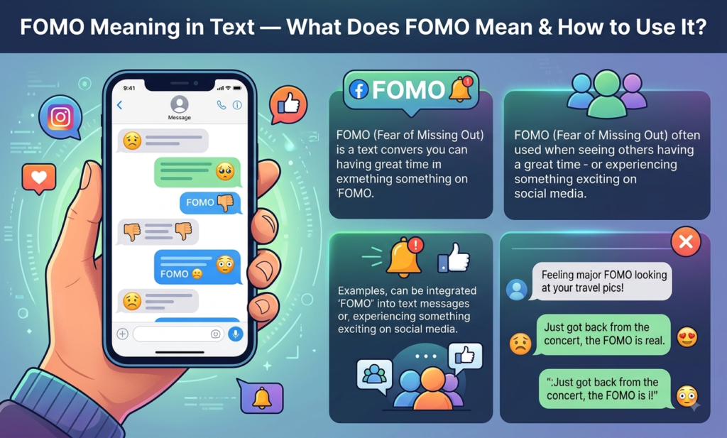 FOMO Meaning in Text — What Does FOMO Mean & How to Use It? fomo meaning in text