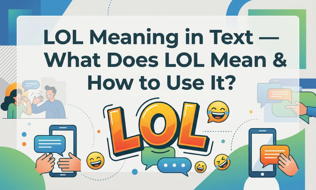 lol meaning in text