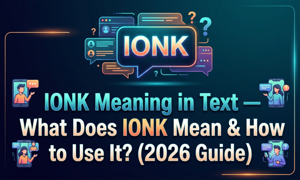 ionk meaning in text