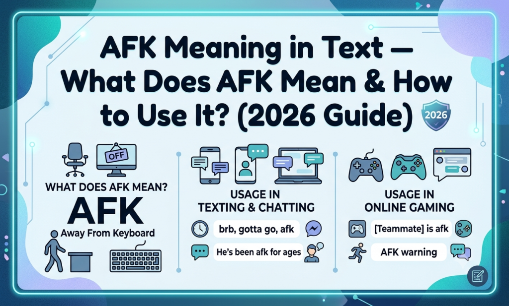 afk meaning in text