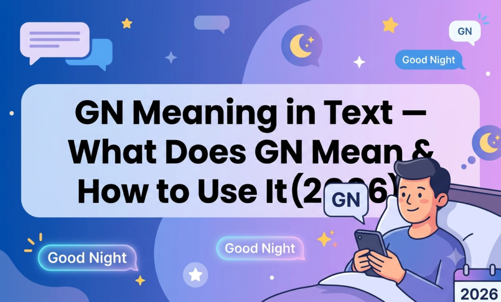gn meaning in text