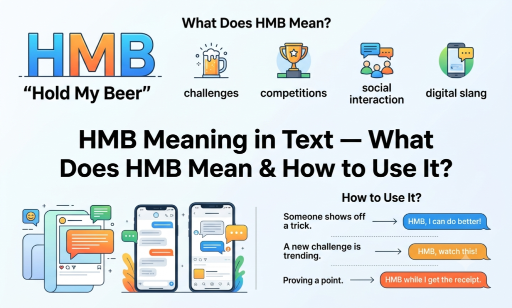 hmb meaning in text
