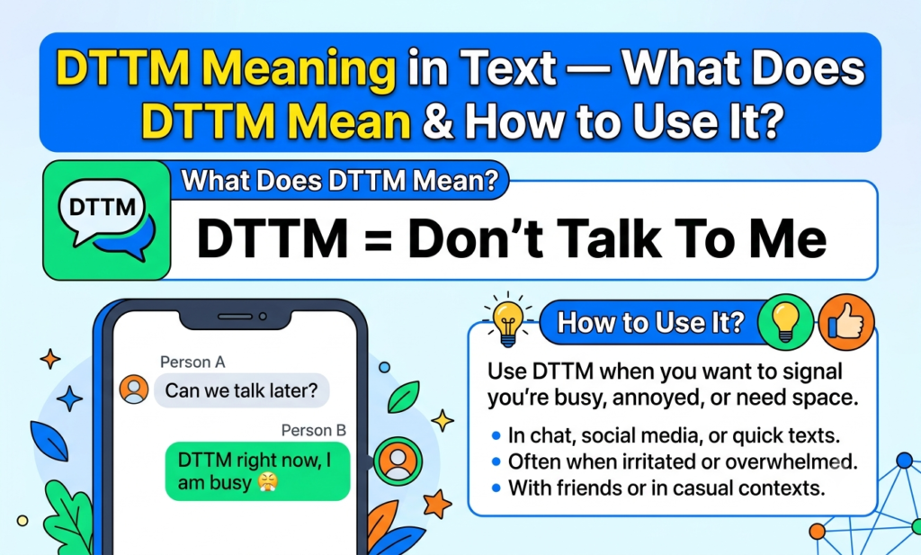 dttm meaning in text