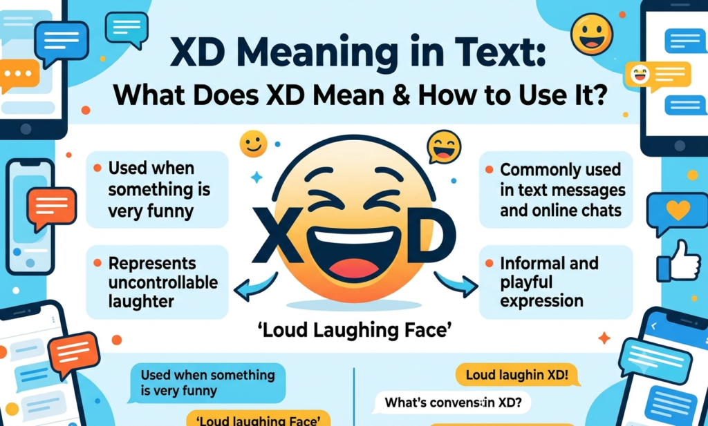 xd meaning in text