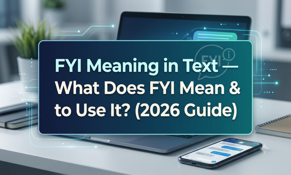 fyi meaning in text