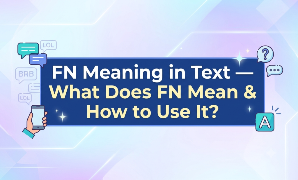 fn meaning in text