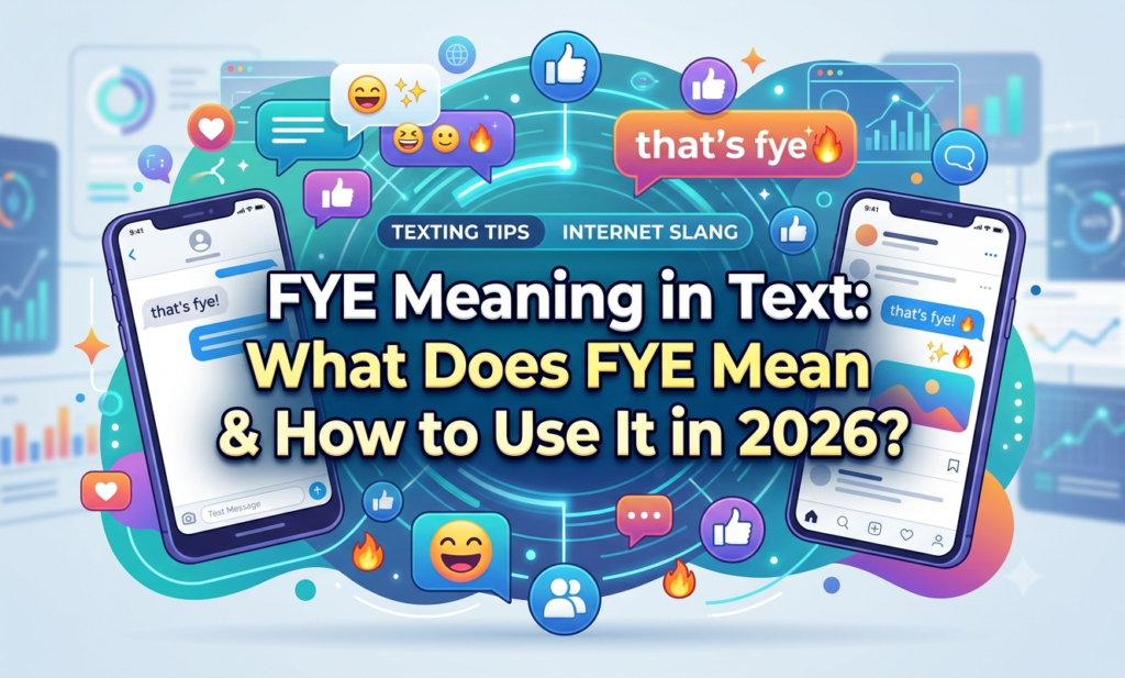 fye meaning in text