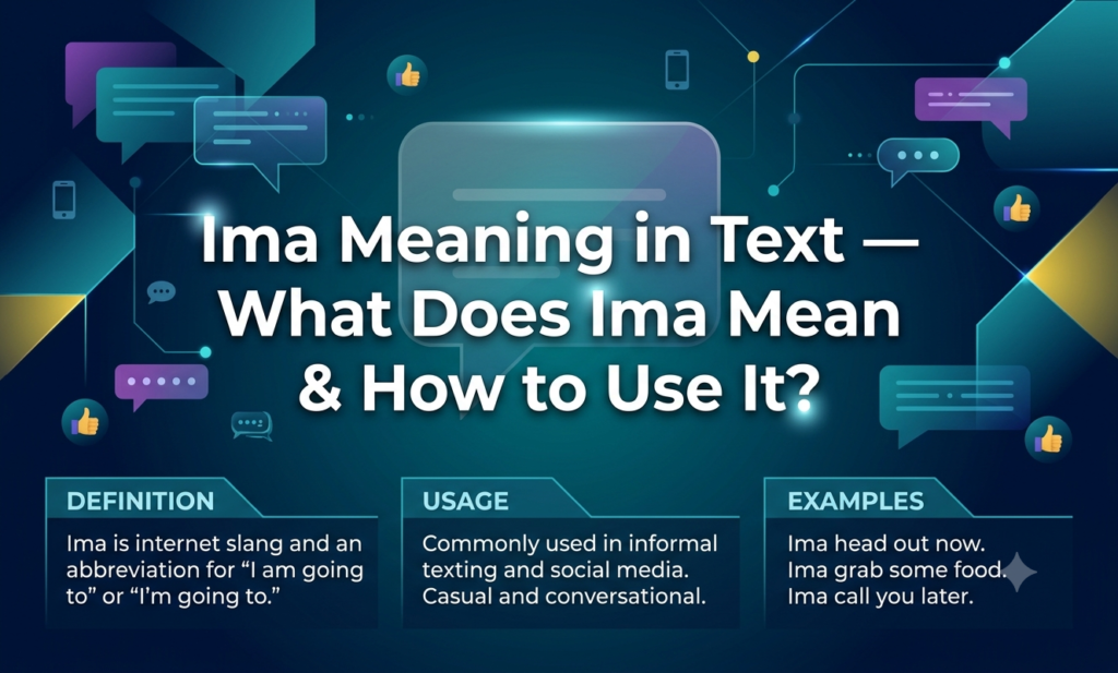 ima meaning in text